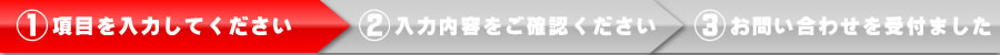 1.項目を入力してください